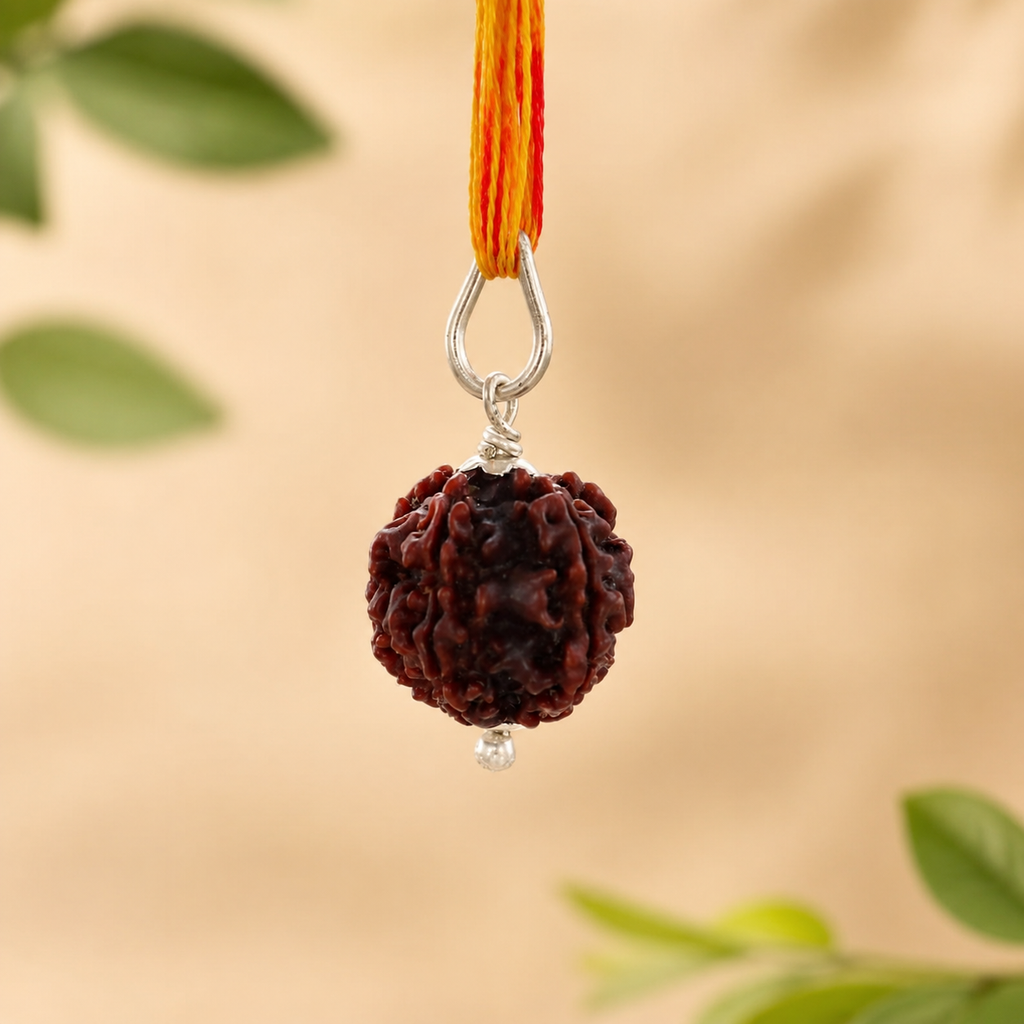 Natural 5 Mukhi Rudraksha – Authentic Five-Faced Sacred Botanical Bead