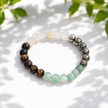 Natural Dhan Yog Bracelet (8mm) – Multi-Gemstone Combination Wrist Accessory