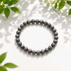 Natural Raw Pyrite Bracelet (8mm) – Authentic Metallic Gold Gemstone Wrist Accessory