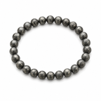 Natural Raw Pyrite Bracelet (8mm) – Authentic Metallic Gold Gemstone Wrist Accessory