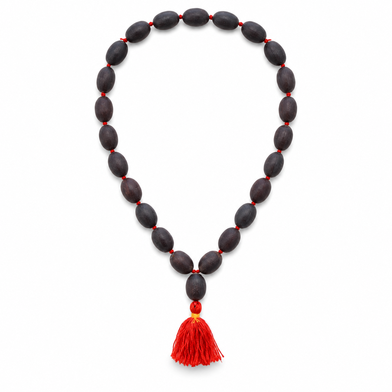 Natural Kamalgatta Mala 21+1 (10mm) – Authentic Lotus Seed Chanting Beads