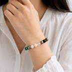 Natural Money Magnet Bracelet (8mm) – Authentic Multi-Gemstone Combination Wrist Accessory