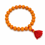 Natural Haldi Mala 21+1 (10mm) – Authentic Turmeric Wood Chanting Beads