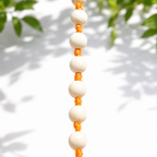 Bel Wood Mala 54+1 – Natural Bilva Wood Hand-Knotted Japa Mala for Chanting