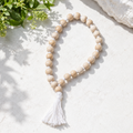 Tulsi Mala 27+1 – Natural Basil Wood Hand-Knotted Pocket Japa Mala for Chanting