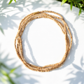 Premium Tulsi Kanthi Mala – Authentic Natural Basil Wood Sacred Neckpiece