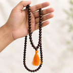 Natural Wooden (Khair) Wood Mala – Handcrafted Traditional Beaded Mala