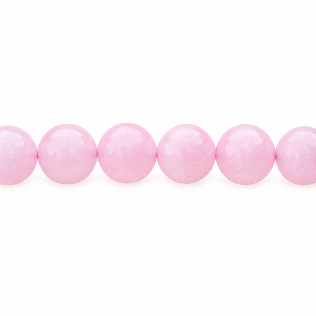 Natural Rose Quartz Gemstone Mala (8mm) – Authentic Soft Pink Crystal 108 Beads Mala