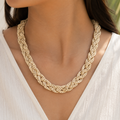Multi-Layer Twisted Tulsi Kanthi Mala – Premium Hand-Woven Basil Wood Layered Neckpiece