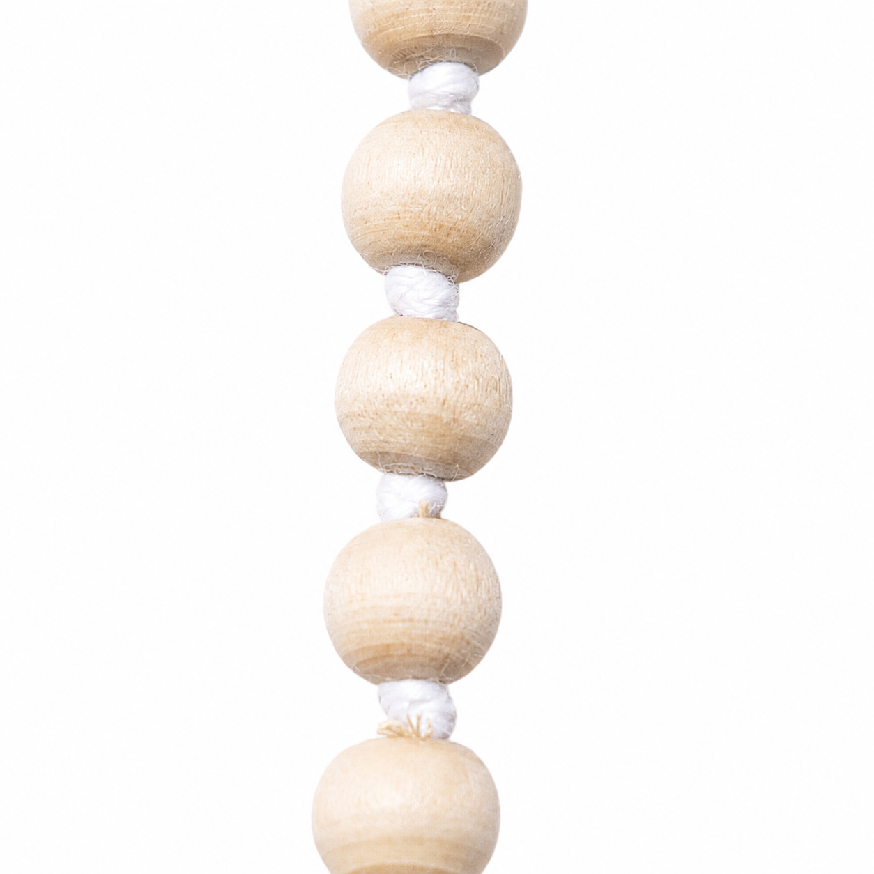 Tulsi Mala 27+1 – Natural Basil Wood Hand-Knotted Pocket Japa Mala for Chanting