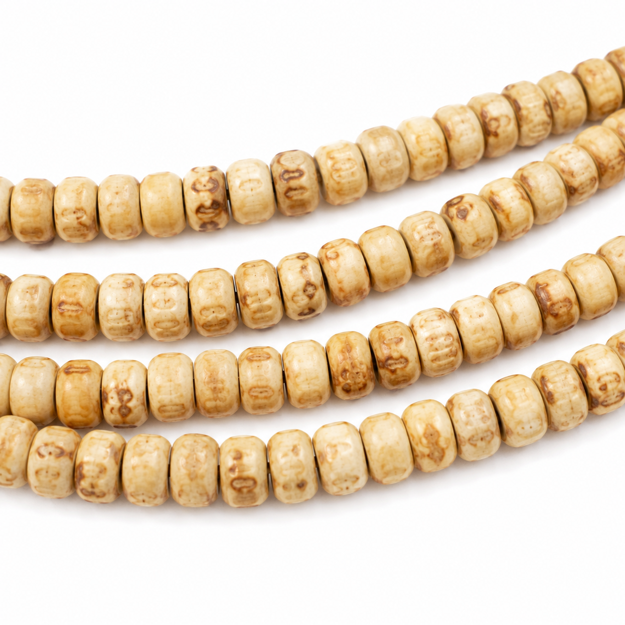 Premium Tulsi Kanthi Mala – Authentic Natural Basil Wood Sacred Neckpiece