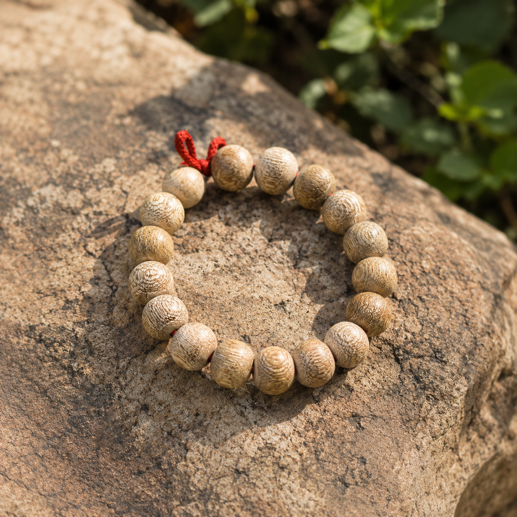 Audumbar Wood Bracelet (Gular) – Natural Cluster Fig Tree Beads