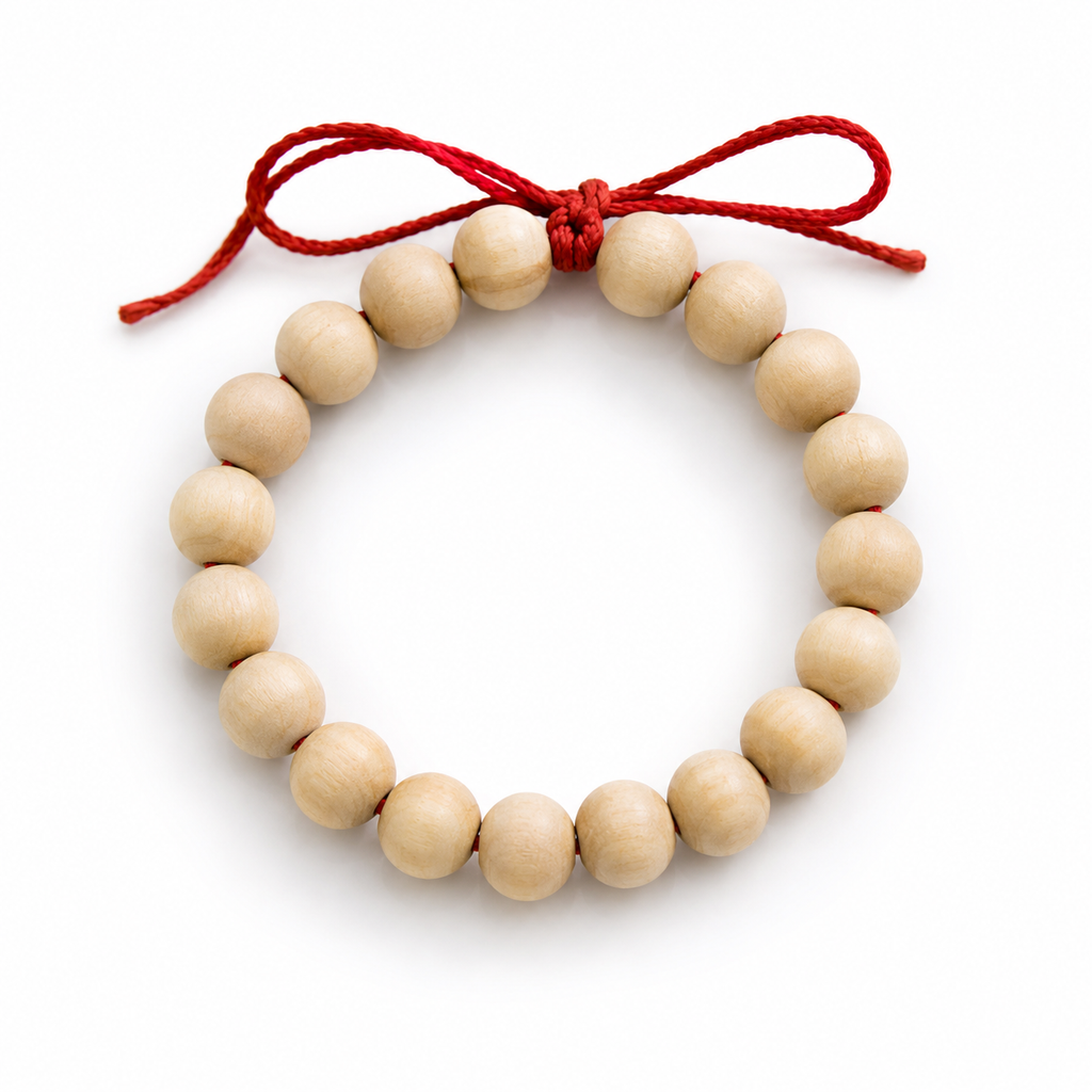 Parijat Wood Bracelet (Harsingar) – Natural Sacred Wooden Beads