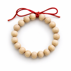 Parijat Wood Bracelet (Harsingar) – Natural Sacred Wooden Beads