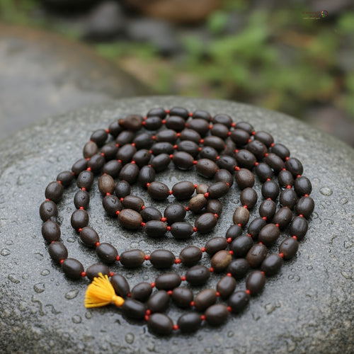 Kamal Gatta Mala – Natural Lotus Seeds 108 Beads
