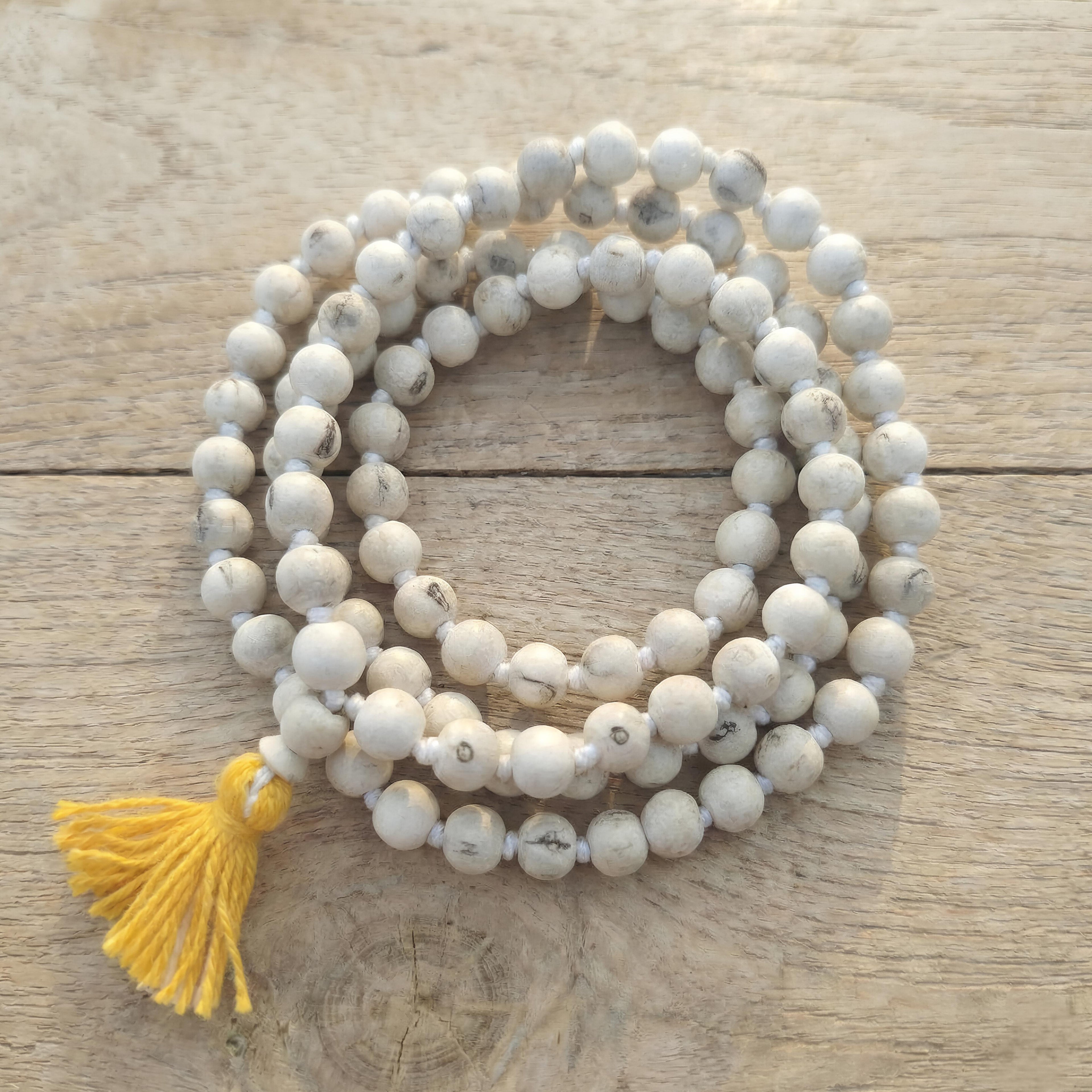 Original Tulsi Mala (8mm) | 108+1 Beads for Jaap & Meditation - Malaworldofficial