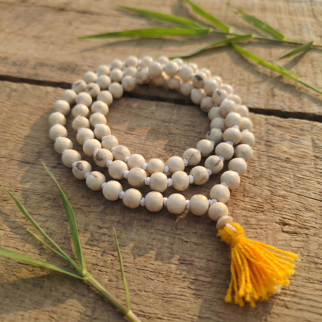 Original Tulsi Mala (8mm) | 108+1 Beads for Jaap & Meditation - Malaworldofficial