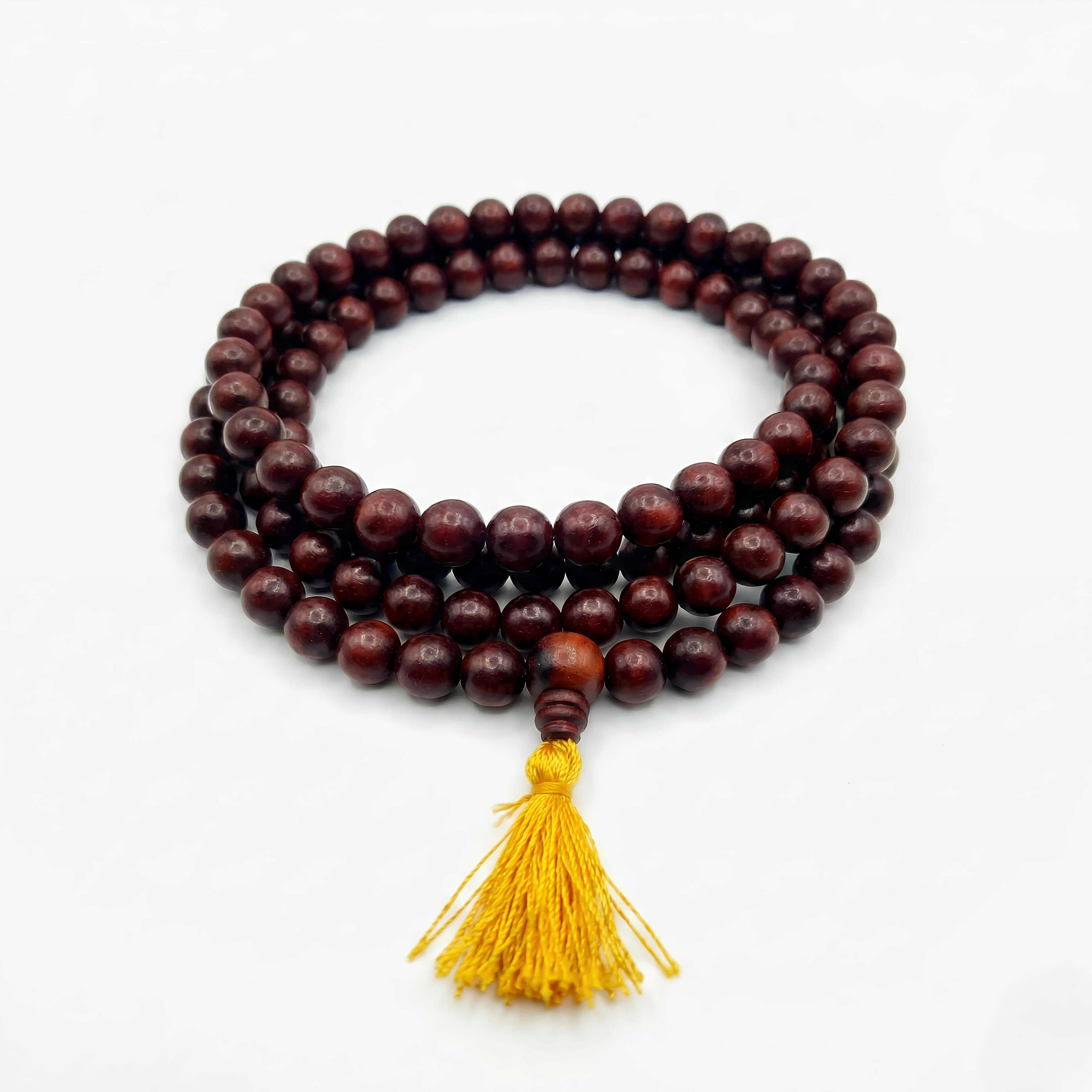 Authentic Red Sandalwood Mala (Rakt Chandan) | For Energy & Positivity