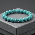 Firoza (Turquoise) Bracelet – Natural Sky Blue Gemstone Beads
