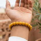 Haldi Bracelet  – Natural Turmeric Beads Bracelet