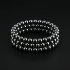 Natural Pyrite Bracelet – Authentic Metallic Gemstone Beads