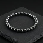 Natural Pyrite Bracelet – Authentic Metallic Gemstone Beads