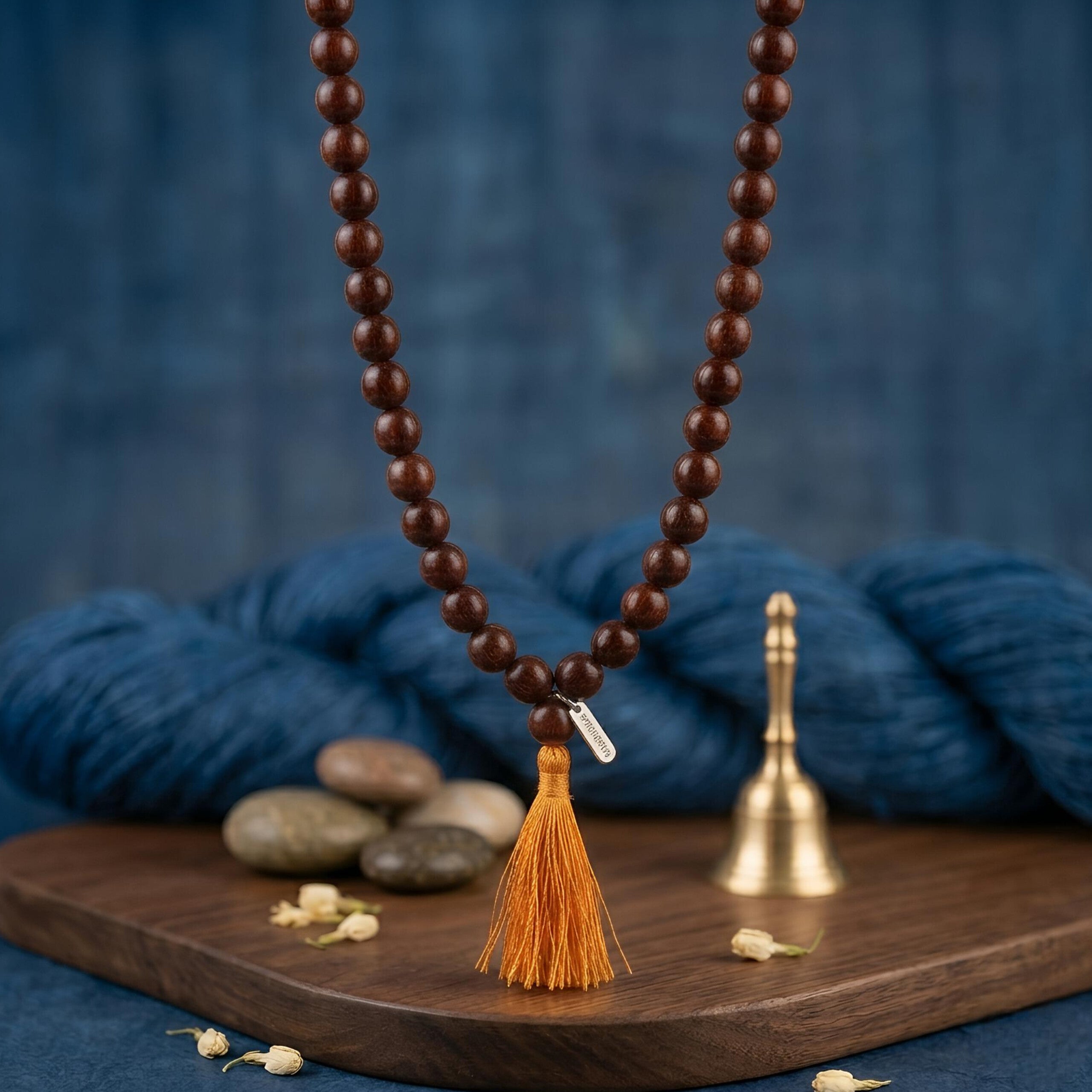 Red Sandalwood  (Rakt Chandan) Jaap Mala – Natural 108 Beads