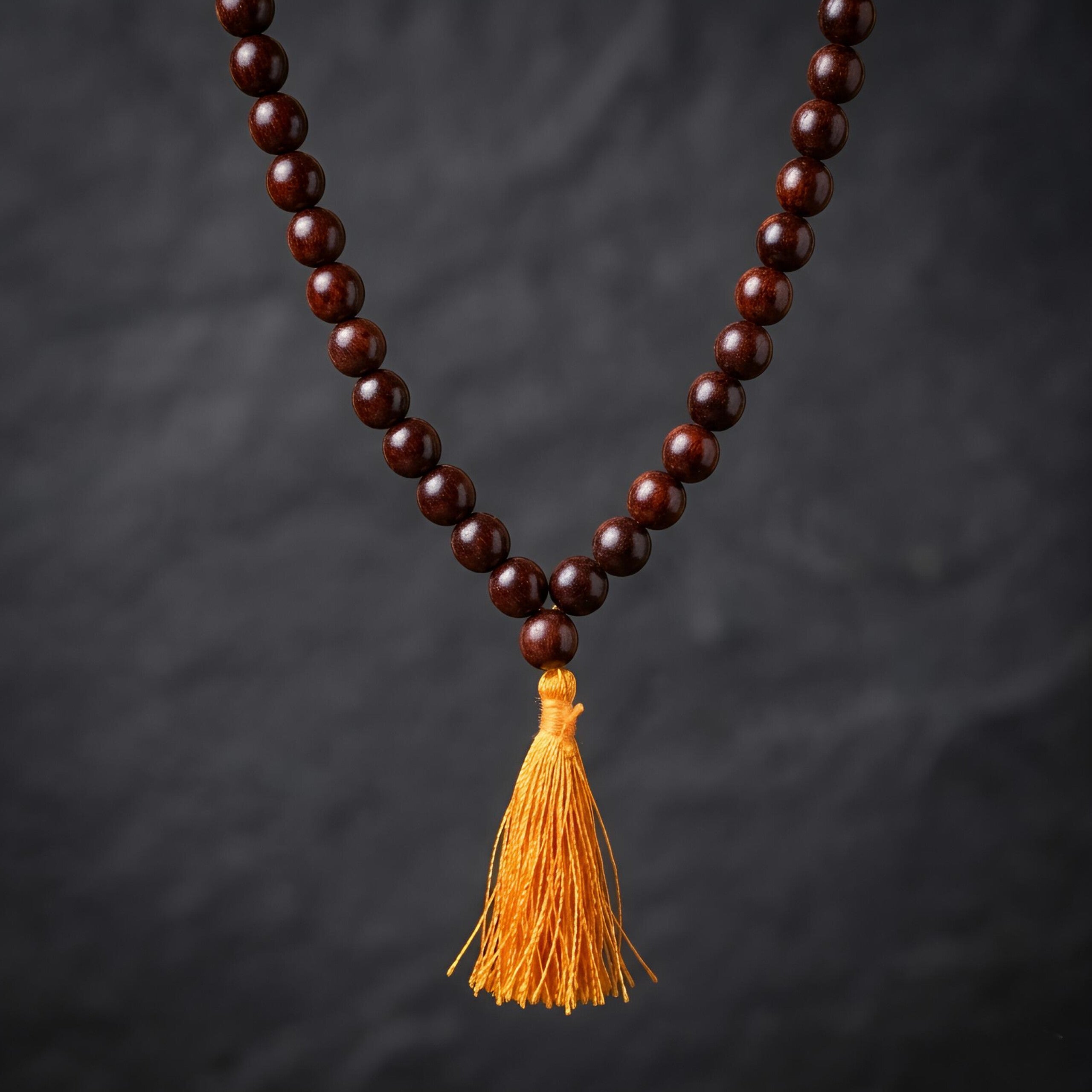Red Sandalwood  (Rakt Chandan) Jaap Mala – Natural 108 Beads