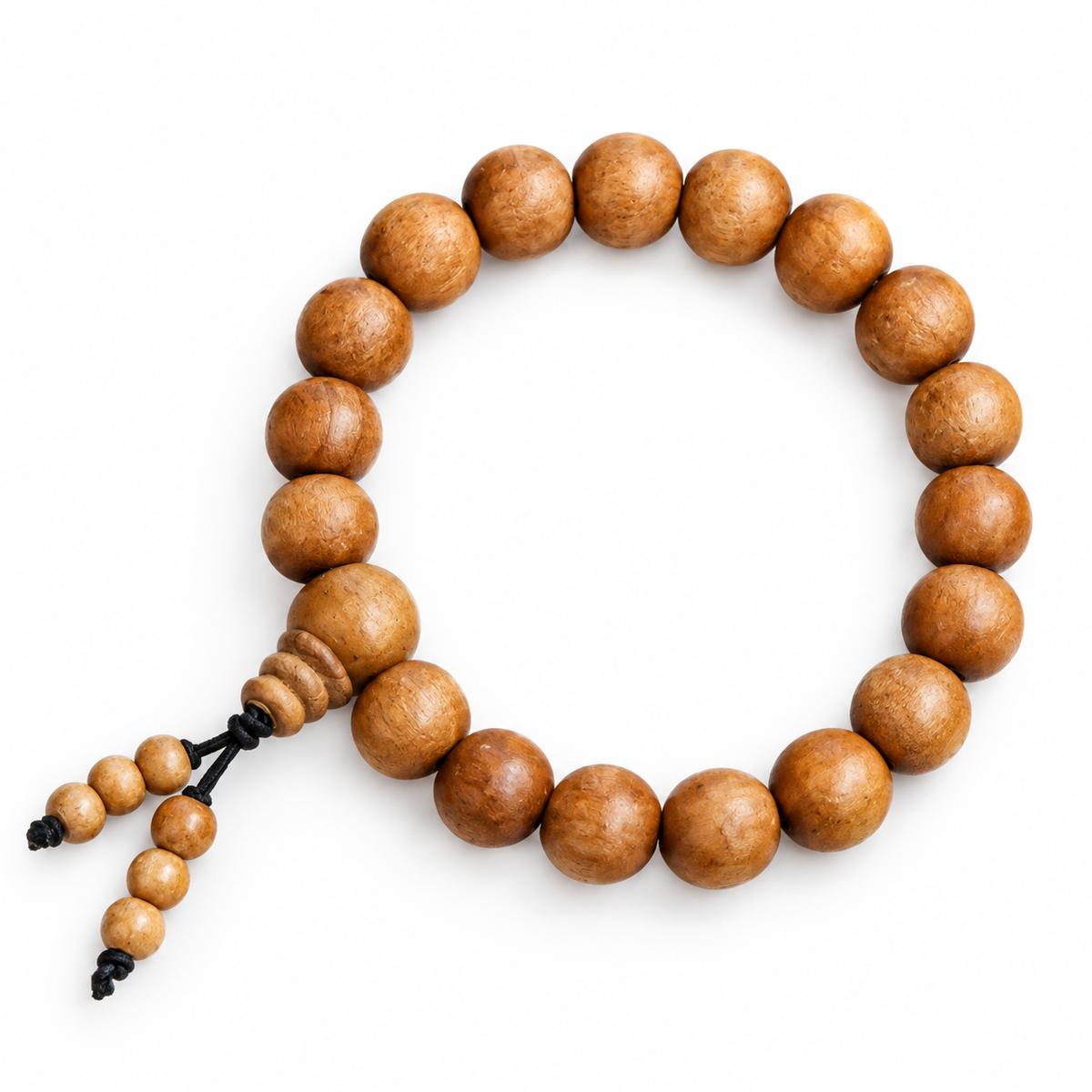 Natural Kadam Wood Bracelet – Handcrafted Traditional Kadam Wood Beaded Bracelet