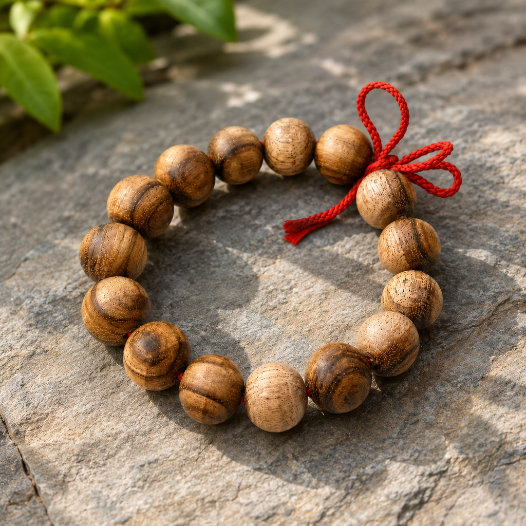 Shami Wood Bracelet – Natural Shami Tree Wooden Beads