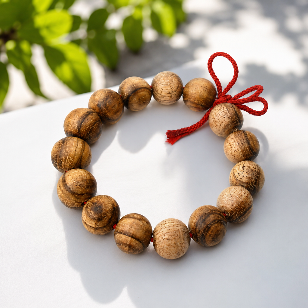 Shami Wood Bracelet – Natural Shami Tree Wooden Beads