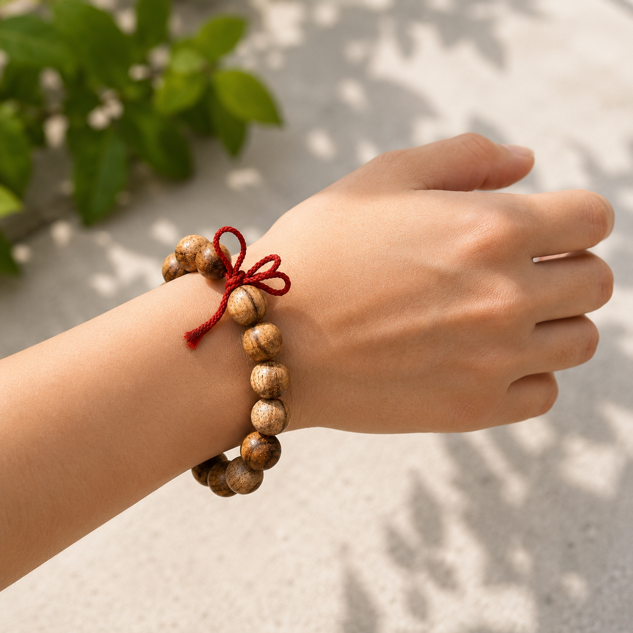 Shami Wood Bracelet – Natural Shami Tree Wooden Beads